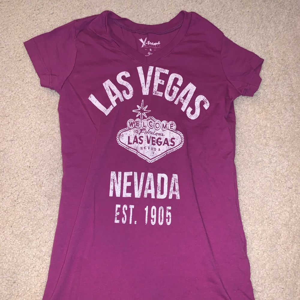Purple Las Vegas Shirt